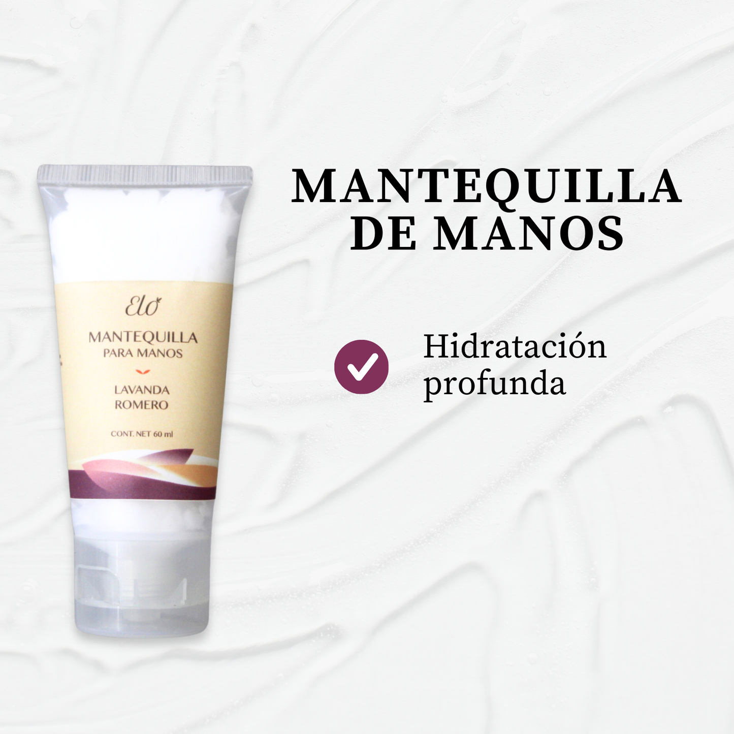 Mantequilla de Manos Lavanda - Romero