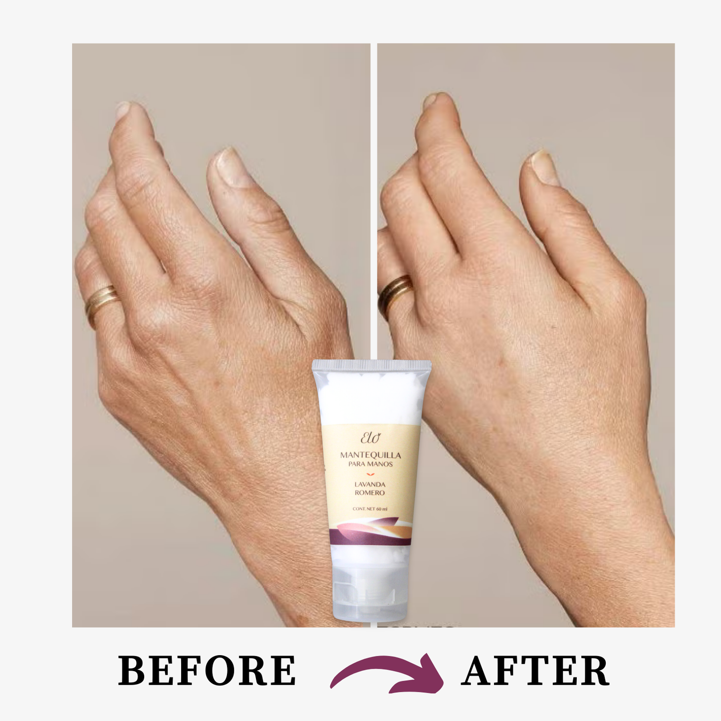 Mantequilla de Manos Lavanda - Romero