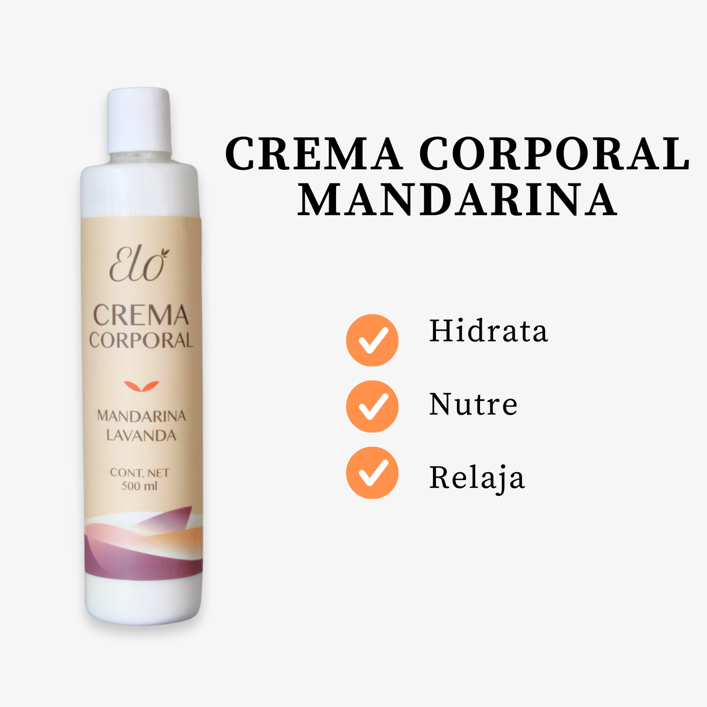 Crema Corporal Mandarina - Lavanda
