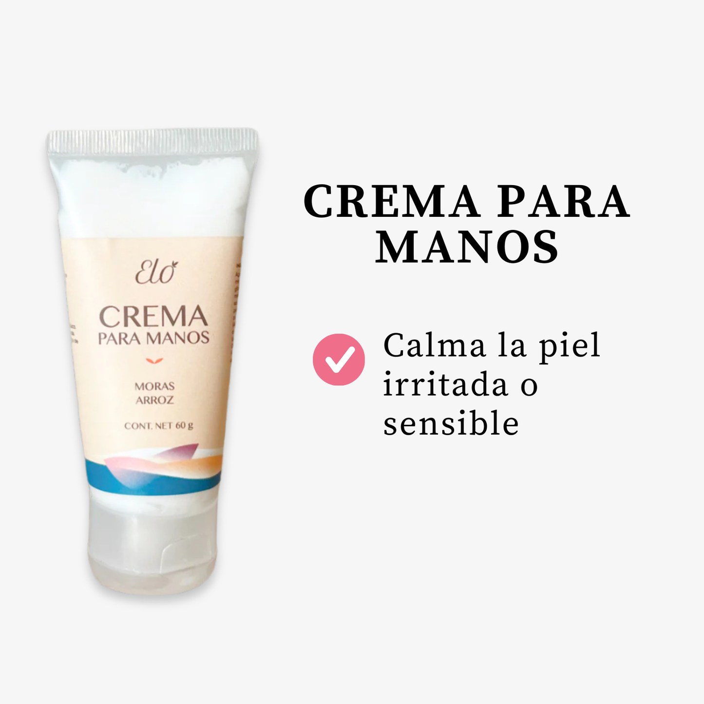 Crema de Manos Moras - Arroz