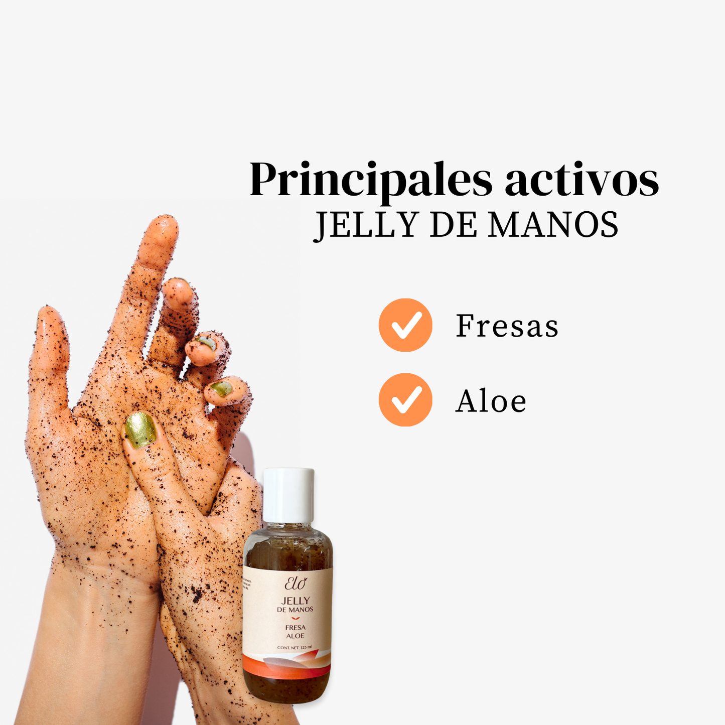 Jelly Exfoliante de Manos