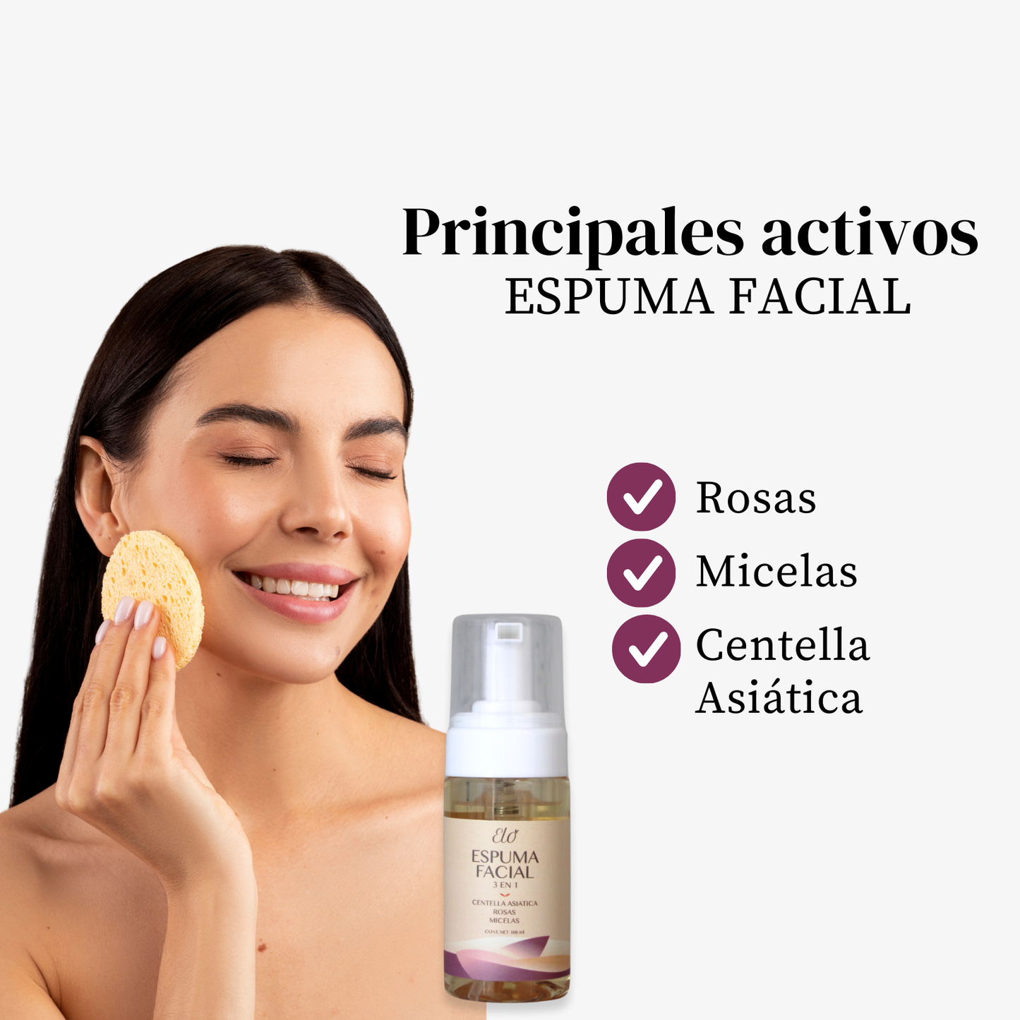 Espuma Facial 3 en 1