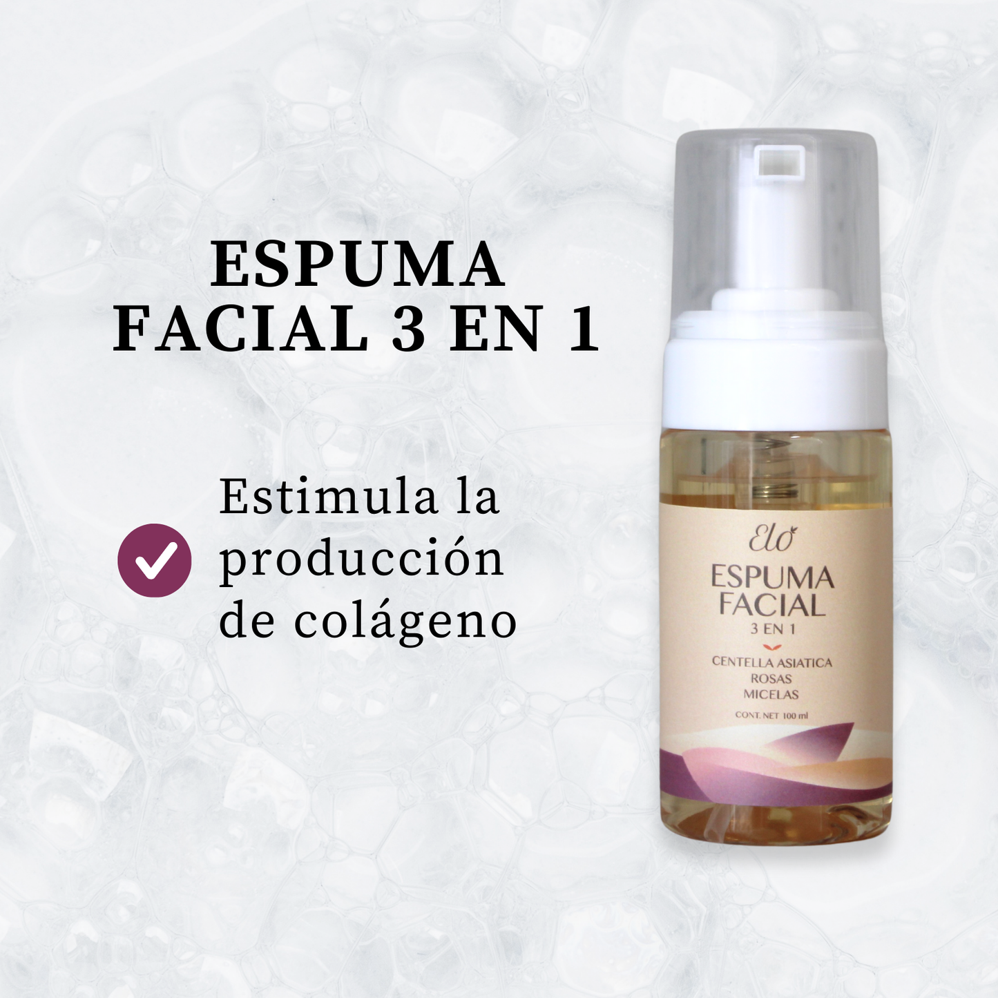 Espuma Facial 3 en 1