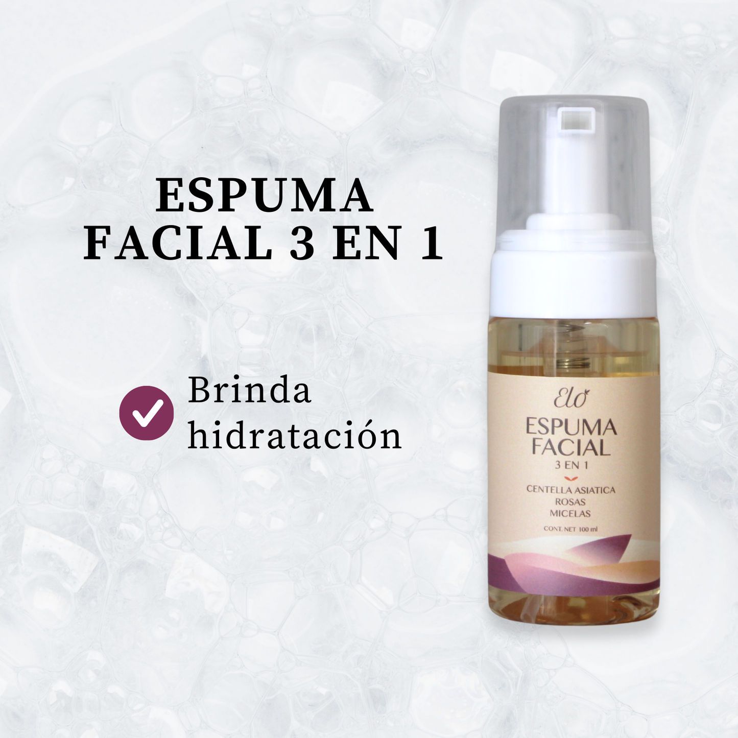Espuma Facial 3 en 1