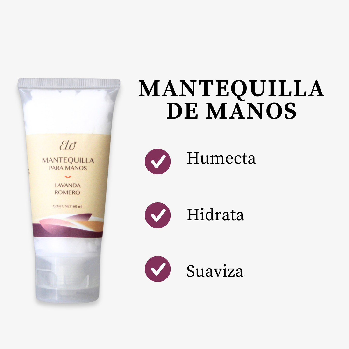 Mantequilla de Manos Lavanda - Romero