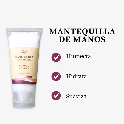 Mantequilla de Manos Lavanda - Romero
