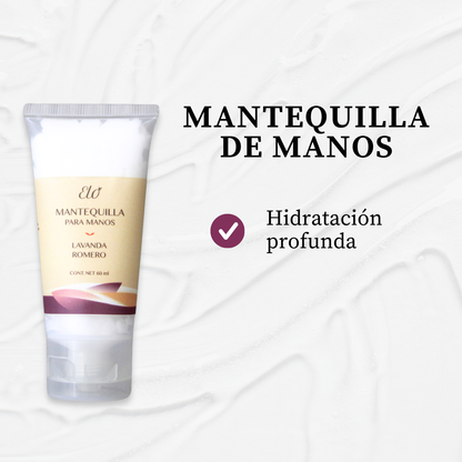 Mantequilla de Manos Lavanda - Romero