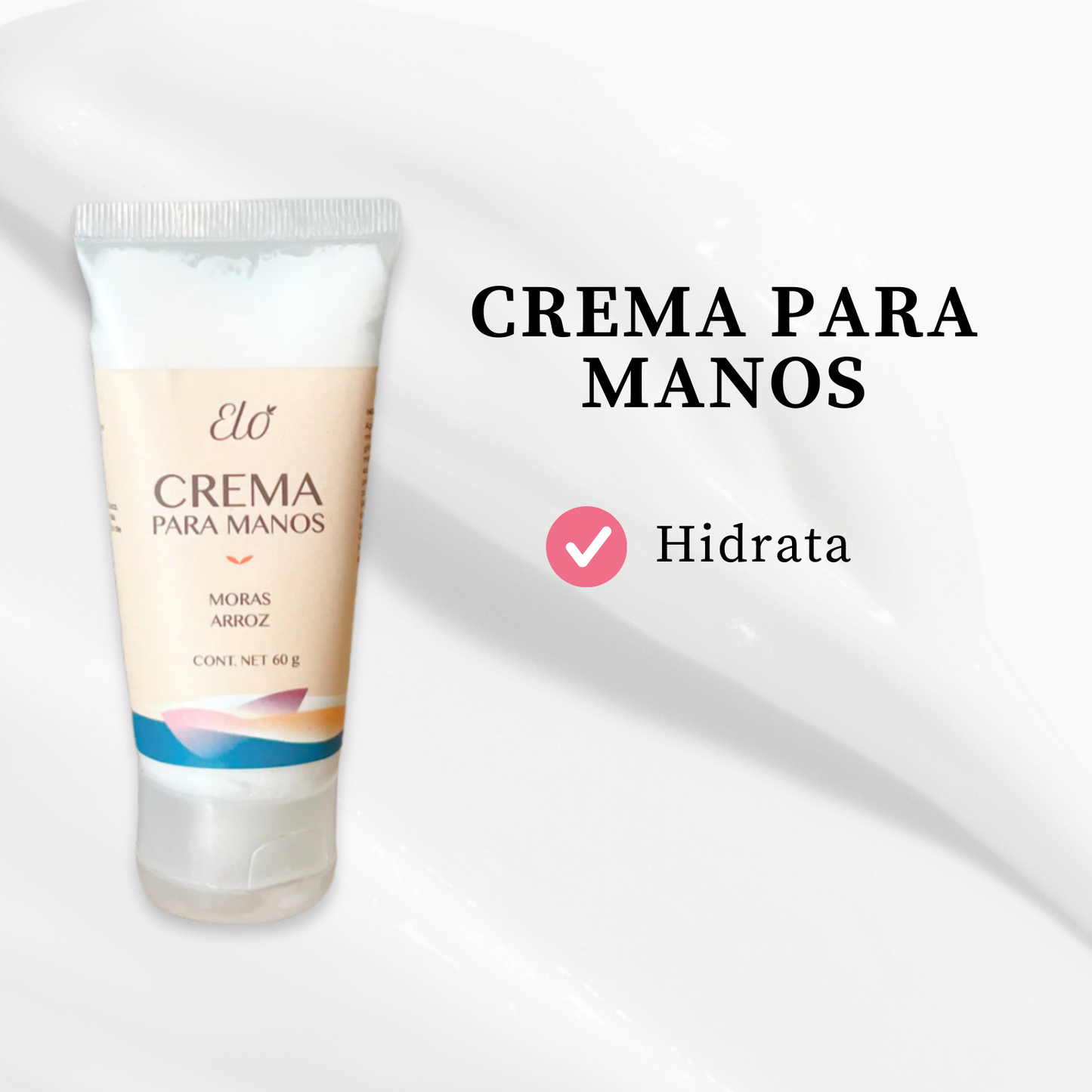Crema de Manos Moras - Arroz