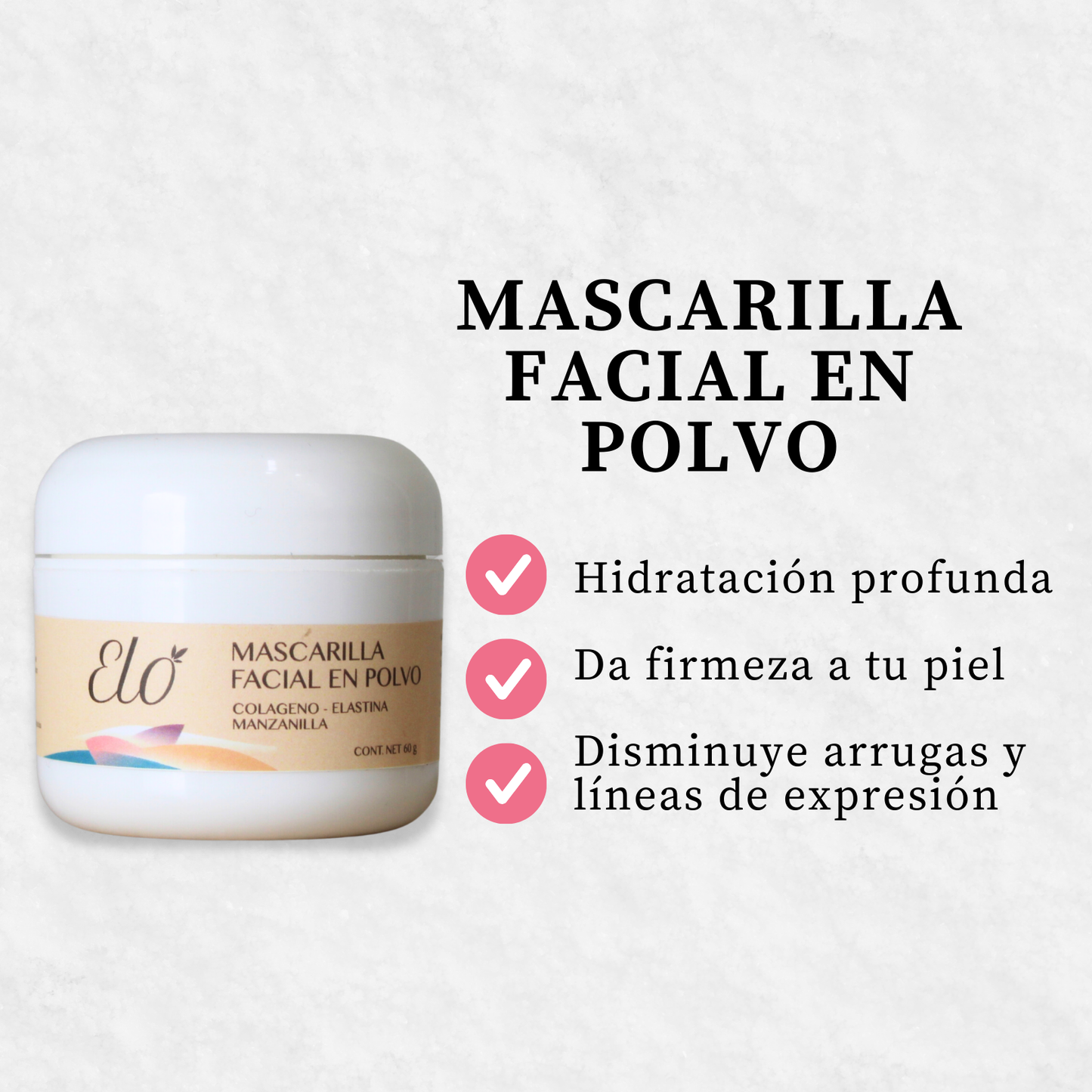 Mascarilla Facial en Polvo