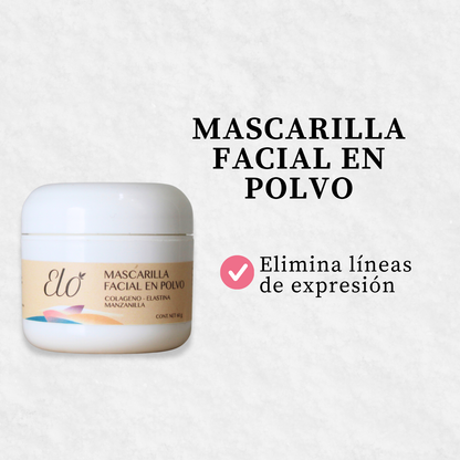 Mascarilla Facial en Polvo
