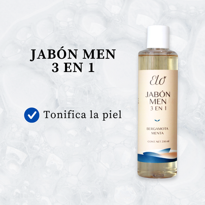 Jabón Men 3 en 1